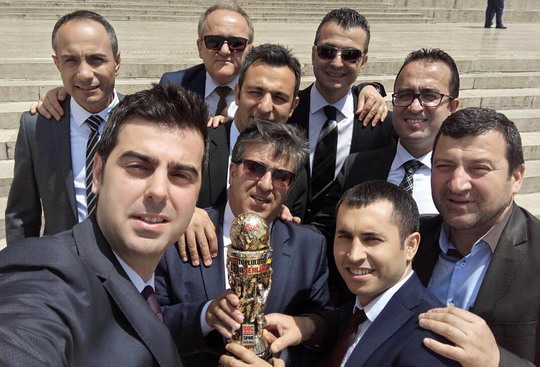 Ankara Bölge Futbol Takımımız Şampiyon...