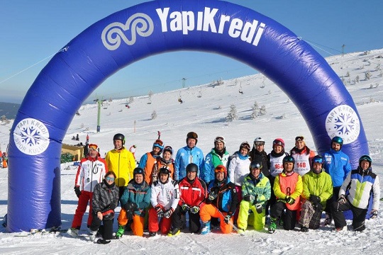 Yapı Kredi Spor Kulübü 9. Kayak Şenliği’ni tamamladık..!