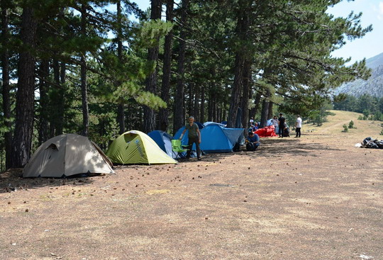 YAKUT Isparta Yenişarbademli kondisyon ve doğada yaşam odaklı kamp faaliyeti