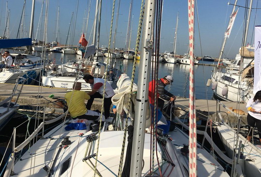 Yelkencilerimiz Bosphorus Cup Yelken yarışlarında IRC4 sınıfında üçüncü oldu.