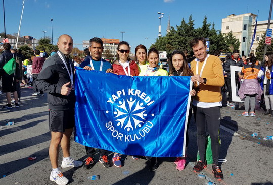 Atletlerimiz Kıtalararası İstanbul Maratonu’nda koştu...
