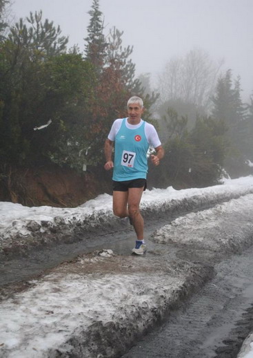 Atletlerimizin zorlu Çekmeköy Ultra Kış Maratonu Koşuları...