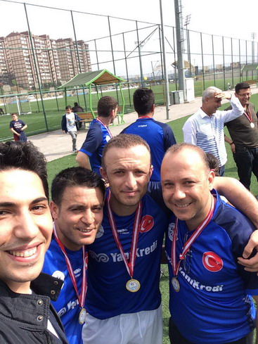 Gaziantep Bankalararası Futbol Turnuvası’nda Şampiyon Yapı Kredi!