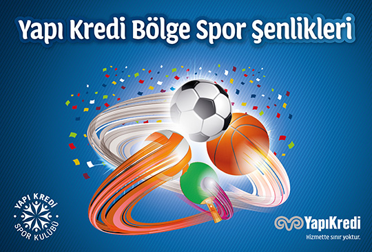 Yapı Kredi Bölge Spor Şenliği 30 Nisan 2016 tarihinde Antalya’da...