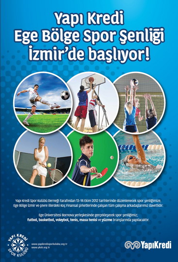 Yapı Kredi Ege Bölge Spor Şenliği İzmir’de başlıyor...