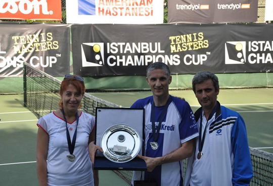 Yapı Kredi Tenis Takımımız İstanbul Champions Cup Master Turnuvası’nda İkinci...