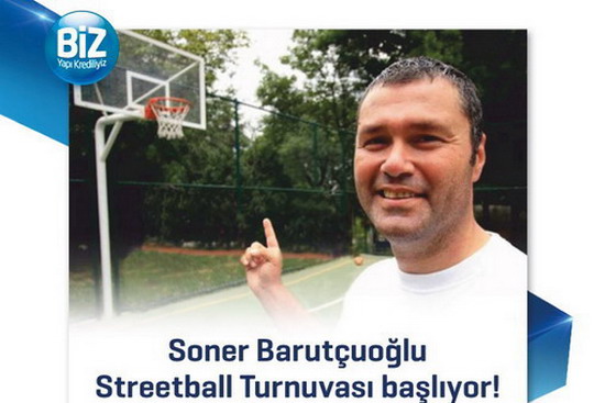 Soner Barutçuoğlu Streetball Turnuvası 12 Ekim'de Bağlarbaşı Korusu’nda...