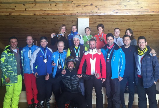 Kayak Sezonunun Son Yarışında Kış Sporları Şubemiz Zirve Yaptı...