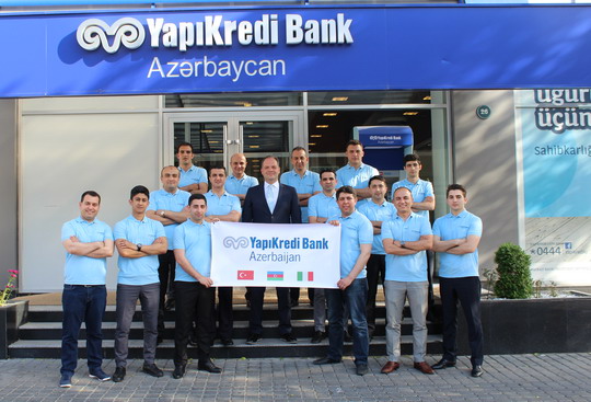 Yapı Kredi Bank Azerbaycan ilk defa İtalya’da mücadele etti!