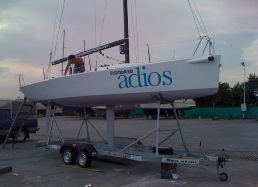 Yapı Kredi Spor Kulübü “adios” Teknesi ile İlk Kez Denize İniyor