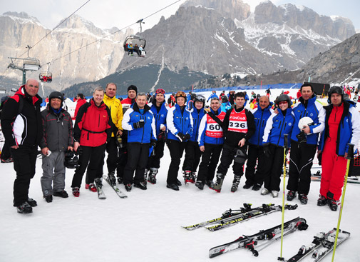 UCI Ski Meeting’de 55 kişiydik