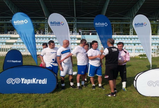 Bursa'da BizClub Futbol Turnuvası
