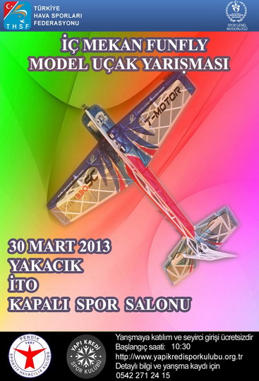RC Modelcilik Takımımız THSF Indoor Funfly Model Uçak Yarışması’ndan 2 kupayla döndü.
