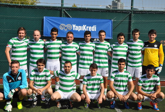 Yapı Kredi futbol coşkusu yeniden start aldı...