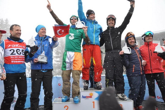 İtalya’da 14-18 Mart tarihlerinde Val Di Fiemme, Cavalese'de gerçekleştirilen UniCredit XX. Ski Meeting tamamlandı.