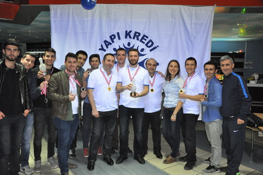 Yapı Kredi Bowling Turnuvası tamamlandı...