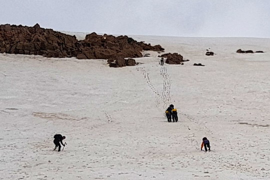 YAKUT ekibimizden Burcu Karakaş’ın Nemrut ve Süphan Dağ tırmanışları...