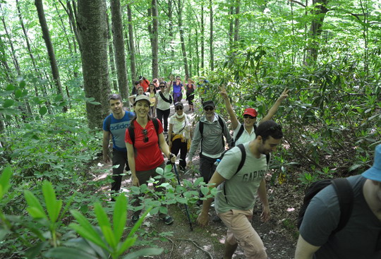Trekking zevkinin tadı damaklarda kaldı...
