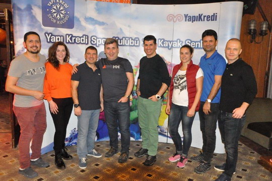 Yapı Kredi Spor Kulübü 10. Kayak Şenliği tamamlandı.