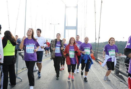 YKB'liler 34.Avrasya Maratonu'ndaydı.