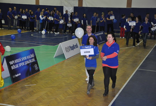 Yapı Kredi Bölge Spor Şenliği’nin 12'ncisi Kırklareli’deydi...