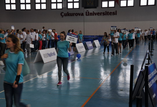 Yapı Kredi Bölge Spor Şenliği’nin 14'üncüsü Adana'daydı...