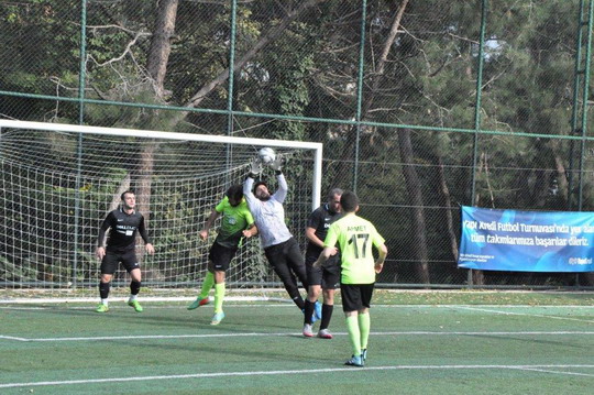 Futbol turnuvasında heyecan devam ediyor.