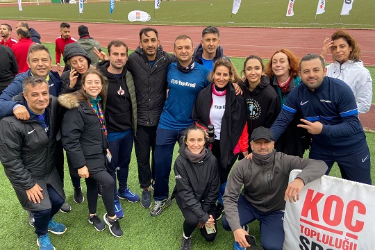 Atletizm takımımız puanlı atletizm yarışlarında üçüncü oldu.