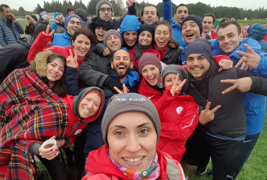 Atletlerimiz Koç Topluluğu 29. Spor Şenliği yarışlarında derece için koştular...