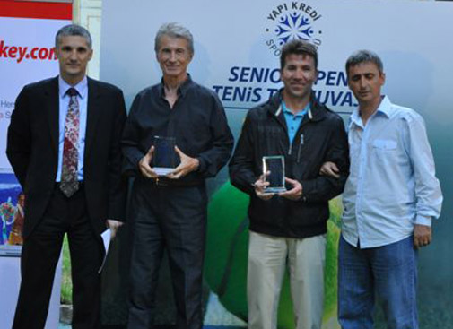 Yapı Kredi Spor Kulübü Senior Open Tenis Turnuvası sona erdi!