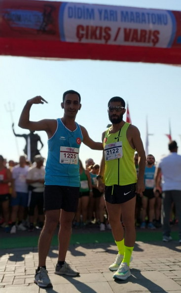 Atletlerimiz Didimmaraton’da koştular.