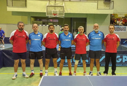 Masa Tenisi İzmir Kuruluşlar Ligi görünümü...