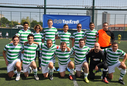 Yapı Kredi futbol coşkusu yeniden start aldı...