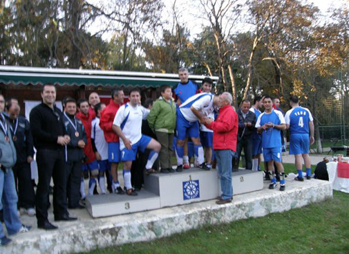 YKB Bölgeler arası  Futbol Turnuvası şampiyonu İstanbul Merkez Bölge!
