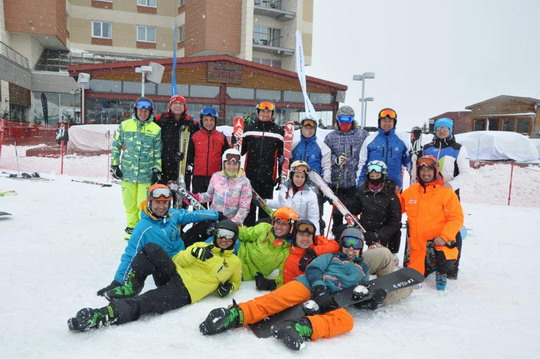 Erzurum Palandöken Kayak Turu sona erdi...