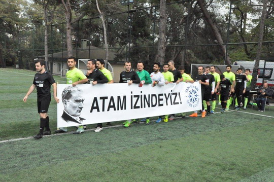 Futbol turnuvasında heyecan devam ediyor.