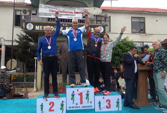 Atletlerimiz Ordu Mesudiye Yarı Maratonu’nda koştu...
