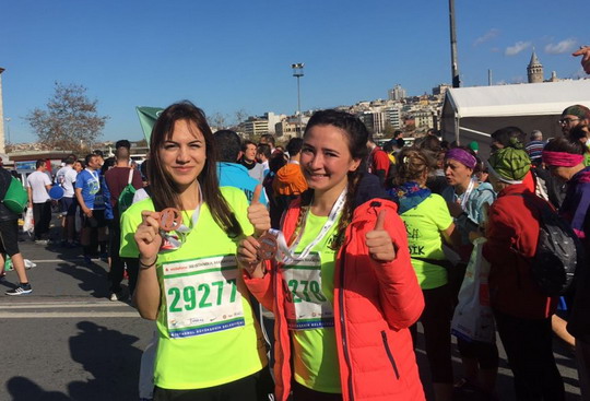 Atletlerimiz Kıtalararası İstanbul Maratonu’nda koştu...