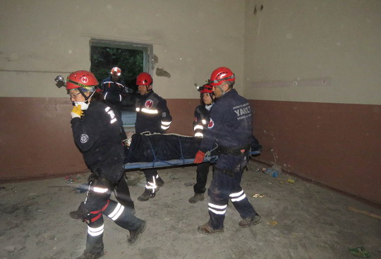Yapı Kredi Arama Kurtarma Tatbikat Eğitimi