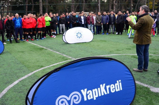 Yapı Kredi Futbol Turnuvasında Şampiyonlar belli oldu.