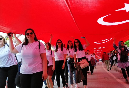 19 Mayıs’ın 100’üncü yılında 1919 ruhuyla  Samsun’daydık.