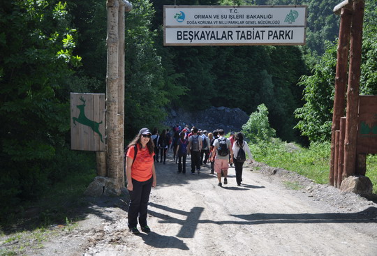 Trekking zevkinin tadı damaklarda kaldı...