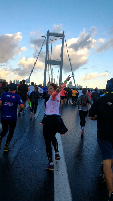 Atletlerimiz Kıtalararası İstanbul Maratonu’nda koştu...