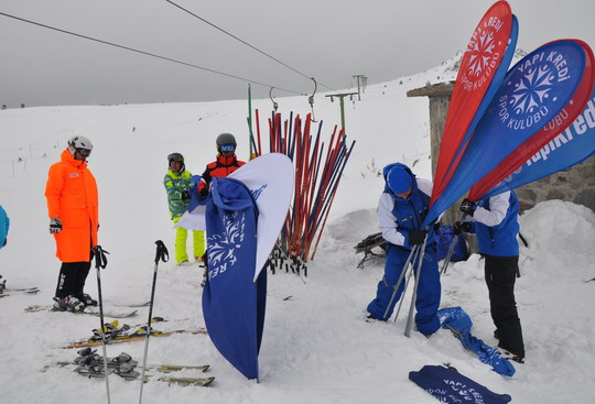 Yapı Kredi Spor Kulübü 7. Kayak Şenliği tamamlandı..!