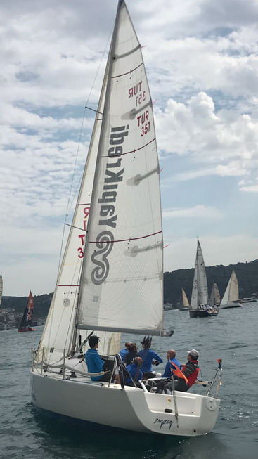 Yelkencilerimiz Bosphorus Cup Yelken yarışlarında IRC4 sınıfında üçüncü oldu.
