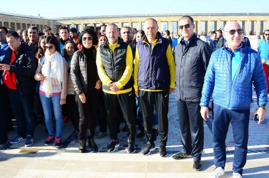 Bölge Futbol Takımları Cumhuriyet coşkusunu Ankara’da yaşadı.