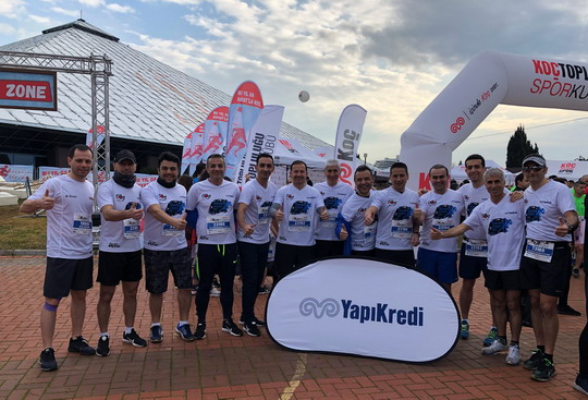 Uluslararası Runatolia maratonunda bizler de koştuk.
