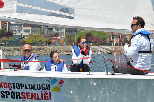 Koç Topluluğu Spor Şenliği Yelken Yarışlarında Yelken Takımımız İkinci oldu.