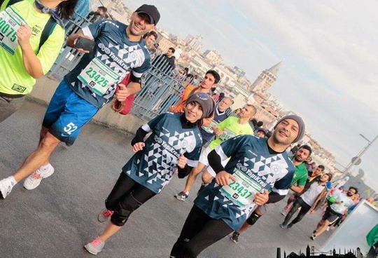 Atletizm Takımımız İstanbul  Maratonu’nda “iyilik” peşinde koştu...