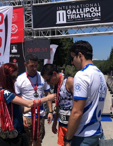 Uluslararası Gelibolu Triatlonu 2019.